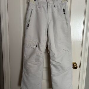 Liquid Cream Snow Pants